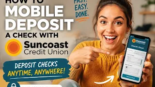 How to mobile deposit a check with Suncoast Credit Union