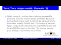 L8a IPP another version pure binary mixed integrality constraints