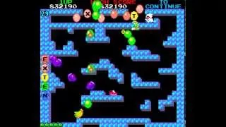 Bubble Bobble Longplay Arcade 60 FPS 