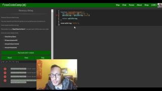 Reverse a String freeCodeCamp review Basic Algorithm Scripting lesson 1