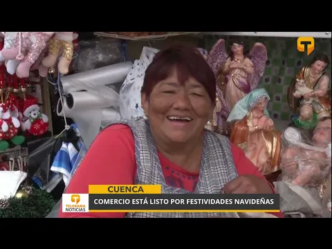 Comercio está listo por festividades navideñas