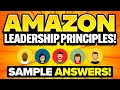 AMAZON LEADERSHIP PRINCIPLES INTERVIEW QUESTIONS ANSWERS for 2025 Amazon Interview Prep