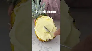 High Protein Pineapple Sorbet Only 660 Calories