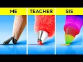 Download Lagu FUN \u0026 EASY RAINBOW CRAFTS || School Hacks And Supplies by 123 GO SCHOOL