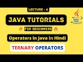 Ternary Operator in java Hindi