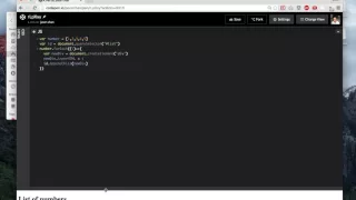 javascript - how iterate a list to html dom
