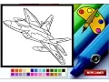 Fighter Jet Coloring Pages For Kids - Fighter Jet Coloring Pages