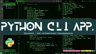 Build a CLI Application in Python Book Store Application