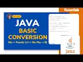 JAVA Tutorial Basis Conversion System
