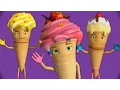 Lagu Ice Cream Finger Family 3D | Nursery Rhymes and Baby Songs | Videogyan 3D Rhymes