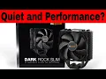 DARK ROCK SLIM silent high-end Air cooler - be quiet Review and testing