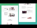 How to create a page transition effect in javascript tutorial and animate on scroll