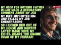 Download Lagu My wife supported my good for nothing FIL when he made a derogatory comment about my job, Reddit