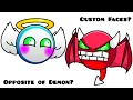 Custom Geometry Dash Difficulty Faces Version 1