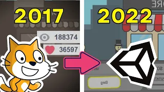 I Turned My Most Famous SCRATCH Game Into a UNITY Game