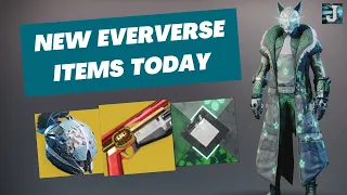 New Eververse Bright Dust Store Today - Exotic Ornaments Rare Shader and Finisher Destiny 2