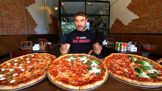 I ORDERED AN UNDEFEATED NEW YORK PIZZA CHALLENGE IT WAS BIGGER THAN I IMAGINED Joel Hansen