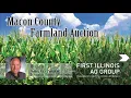 Macon County Illinois Online Only Farmland Auction