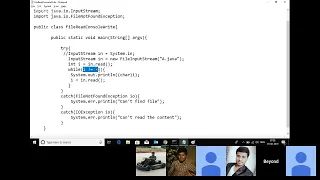 Week 8 - Session 4 java io package