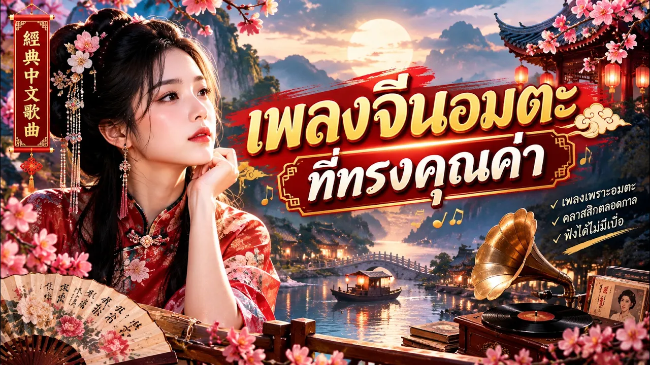 เพลงจีนอมตะทรงคุณค่า🤍