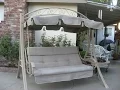 Costco Patio Swing Cushions Seat Support and Canopy Fabric Replacement