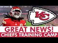 NEW Injury Updates From Chiefs Training Camp Travis Kelce SOUNDS OFF On Eric Bieniemy