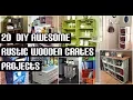 20 DIY Awesome Rustic Wooden Crates Projects