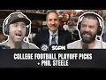 2026 College Football Playoff Predictions With Phil Steele Bracket Bids National Champ Pick