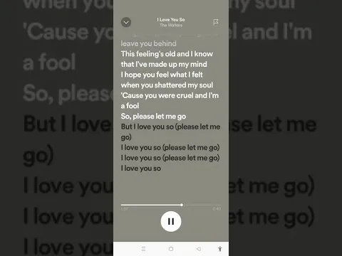 Download MP3 I love you so by The Walters sped up with Spotify lyrics