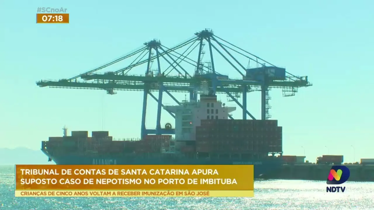 Tribunal de Contas de Santa Catarina apura suposto caso de nepotismo no porto de Imbituba