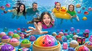 24 HORAS DE RETOS EN LA PISCINA DE NUESTRA HOUSE | MORENO FAMILY
