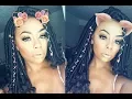 My First Attempt at Goddess Locs Zury Crochet Braid 2X Goddess Loc Braid Loose Wave 18