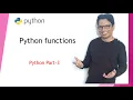 Python Part-3 Learn Python Functions Maths Rule Comment