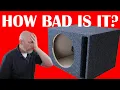 The Cheapest Ported Pre-Fab on Amazon 12 Inch Subwoofer Enclosure