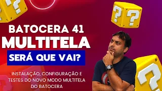Testei o modo MULTITELA do Batocera 41 - Será que funciona?