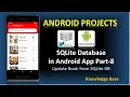 SQLite Database in Android Part-8 Update Book Functionality Android Projects