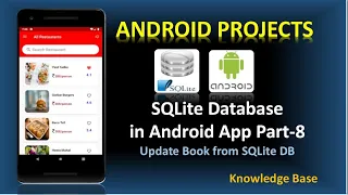 SQLite Database in Android Part-8 Update Book Functionality Android Projects