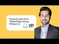 Extract Leads from Yellow Pages Using Octoparse for FREE - No Code Guide