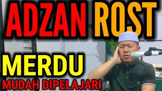 belajar adzan nada rost untuk pemula adzan k h muammar za 