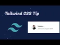 Tailwind Tip Create a Responsive Avatar Component