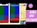 Rows and Columns in Flutter details concept about rows and column for beginners