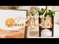 DIY BOHO UPCYCLE HOME DECOR EASY TEXTURED CERAMIC LOOK BOHO WALL ART PLANT STANDS