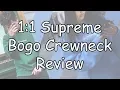 REVIEW FAKE SUPREME BOX LOGO CREWNECK 1 1 FROM KINGSHARK