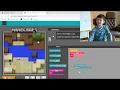 Code org Minecraft coding with Drake and Ivy - Part 2