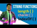 length charAt indexOf lastIndexOf String Functions String Day - 2 ICSE