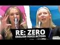 The Hidden Struggles of Voicing Re Zero s Iconic Twins