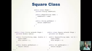 Java Class Heirarchy Review