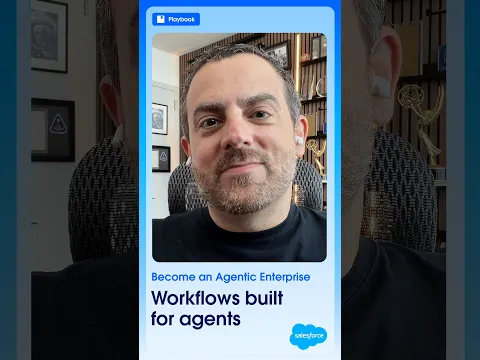 Stop building for people. Start building workflows for agents.