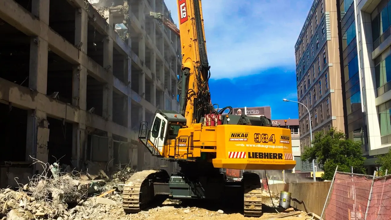 Defence House Wellington Demolition - Nikau Group