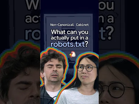 What can you actually put in a robots.txt?